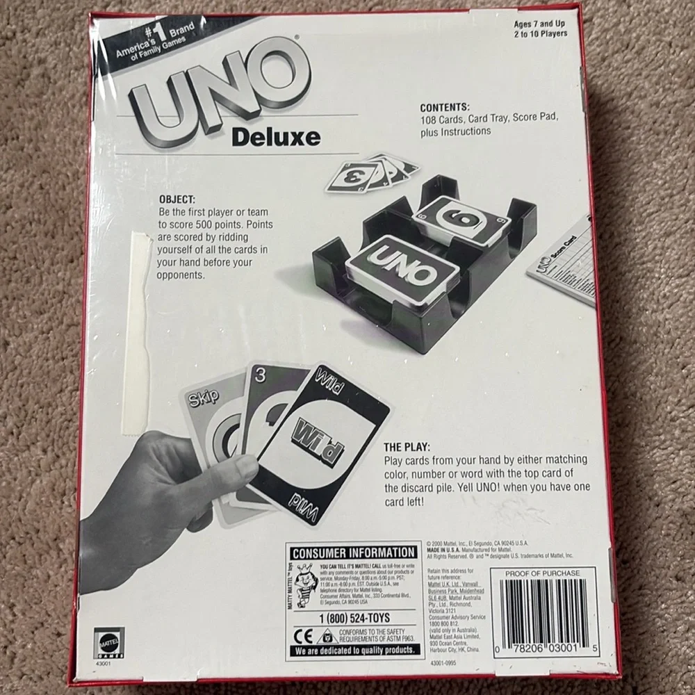 UNO Deluxe Edition Card Game